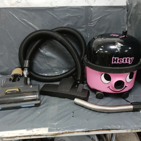 NUMATIC INTERNATIONAL HETTY COMPACT CYLINDER VACUUM - PINK