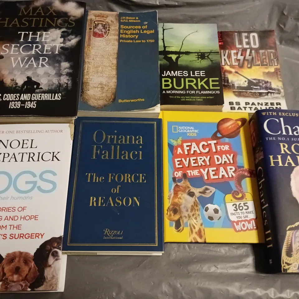 LARGE QUANTITY OF ASSORTED BOOK TITLES INCLUDE FICTION AND NON-FICTION - COLLECTION ONLY