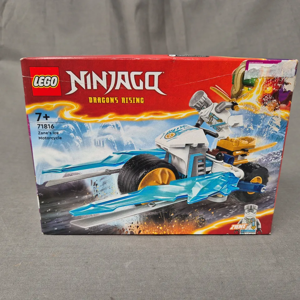 LEGO NINJAGO DRAGONS RISING - ZANES ICE MOTORCYCLE - 71816