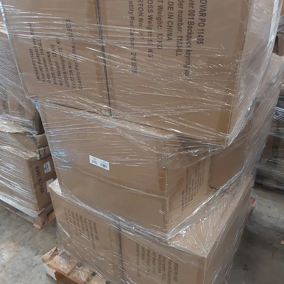 PALLET CONTAINING APPROXIMATELY 2000 BRAND NEW DORA THE EXPLORER BACKPACK KEYRING SETS