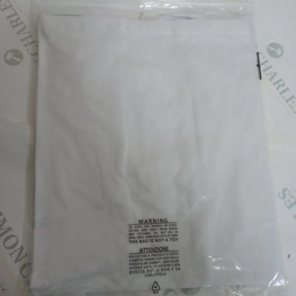 PACKAGED PALM ANGELS LOGO T-SHIRT IN WHITE - SIZE LARGE 