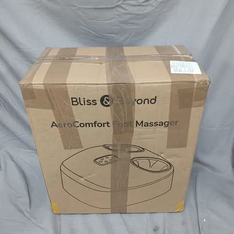 BOXED BLISS & BEYOND AEROCOMFORT FOOT MASSAGER