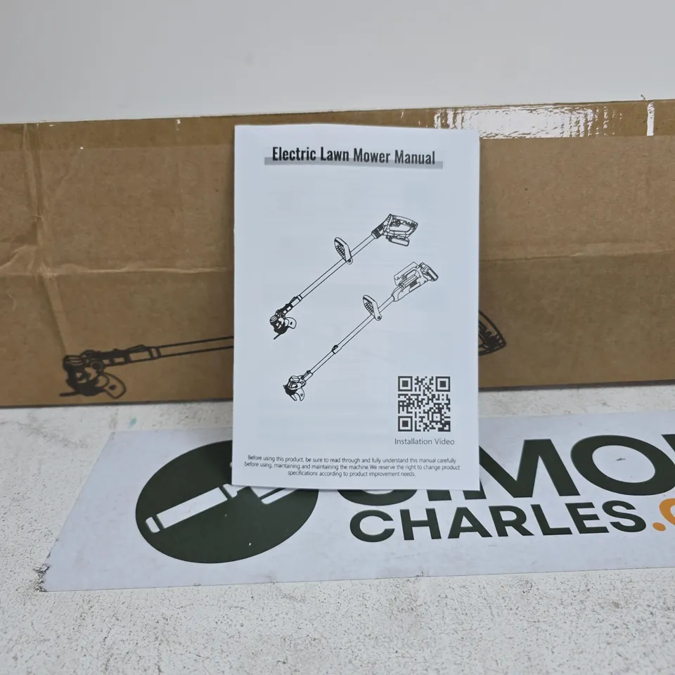ECO GREEN ELECTRIC LAWN MOWER MANUAL BOXED