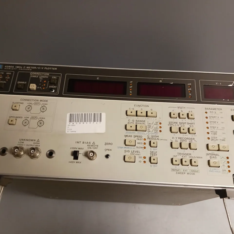 HP C METER/C-V PLOTTER 1MHZ 4280A