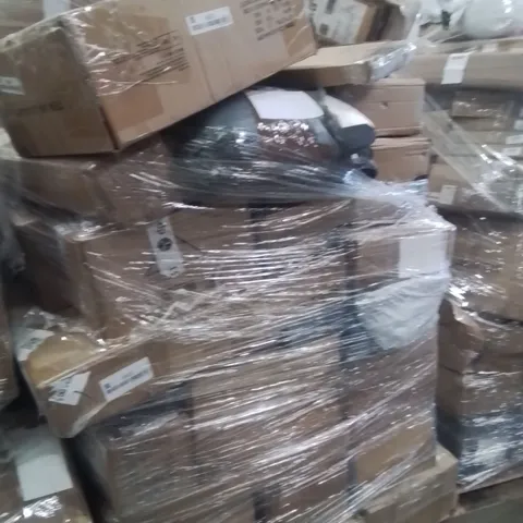 PALLET OF ASSORTED HOUSEHOLD GOODS AND PRODUCTS TO INCLUDE;LIGHT BEAM,PILLOW,RUG