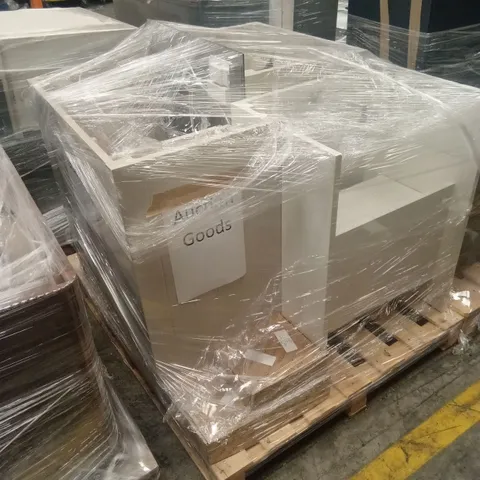 PALLET OF ASSORTED BATHROOM VANITY UNIT CARCASSES AND BASES