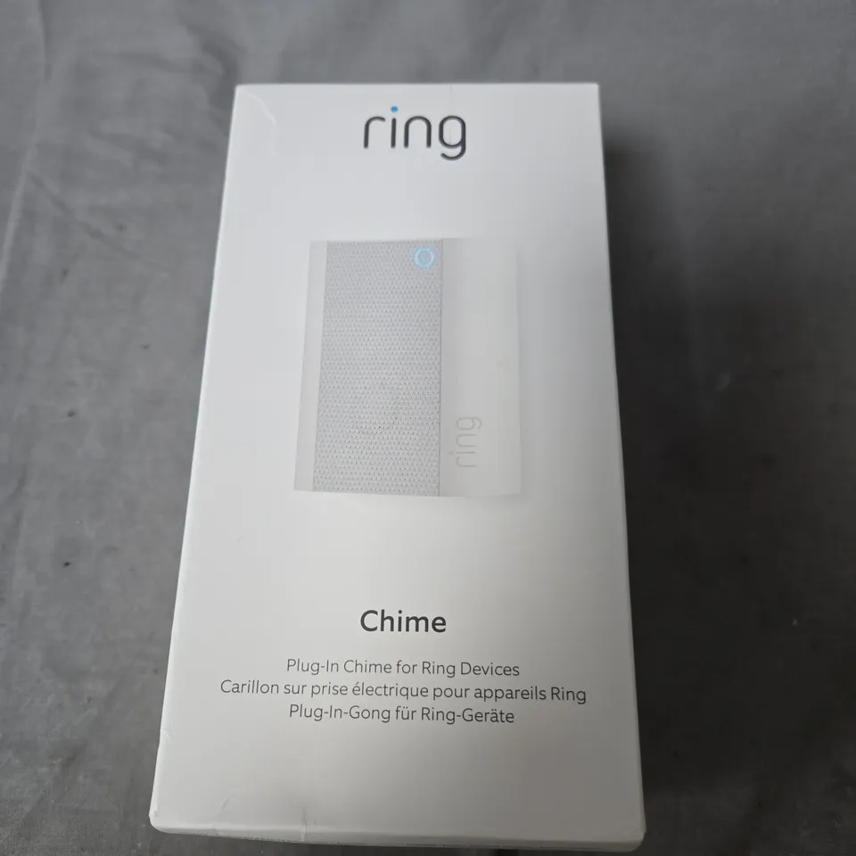 RING CHIME PLUG-IN FOR RING DEVICES – BOXED