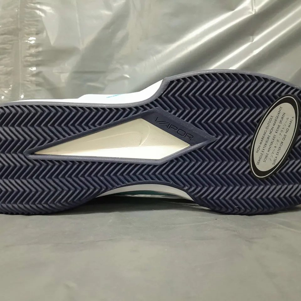 BOXED PAIR OF NIKE VAPOR SHOES IN BLUE UK SIZE 11