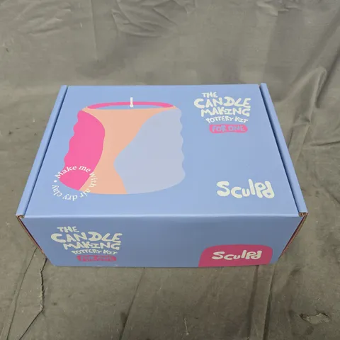 SCULPD CANDLE MAKING STARTER KIT FOR ONE