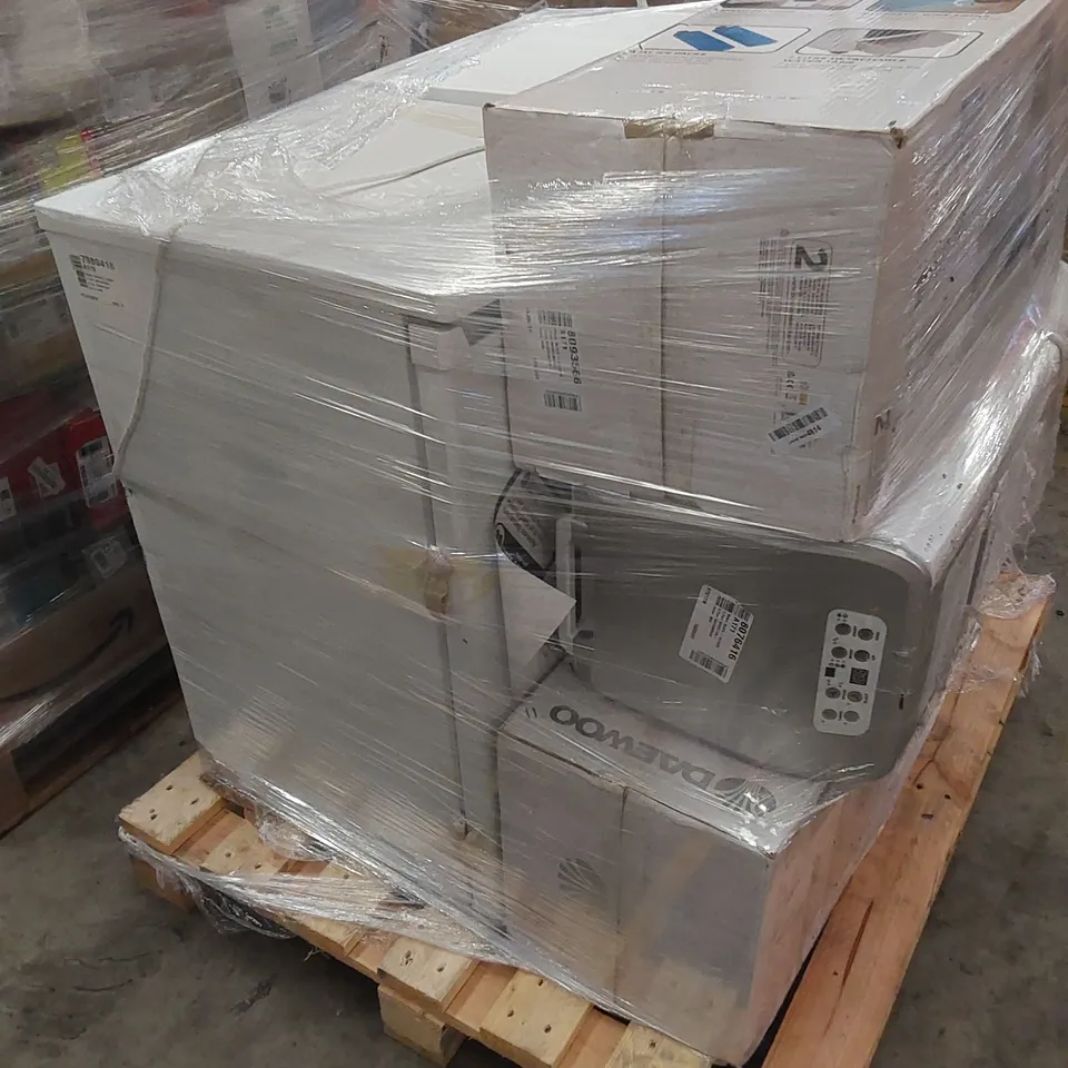 PALLET OF APPROXIMATELY 8 ASSORTED WHITE GOODS AND AIR CONDITIONING TO INCLUDE