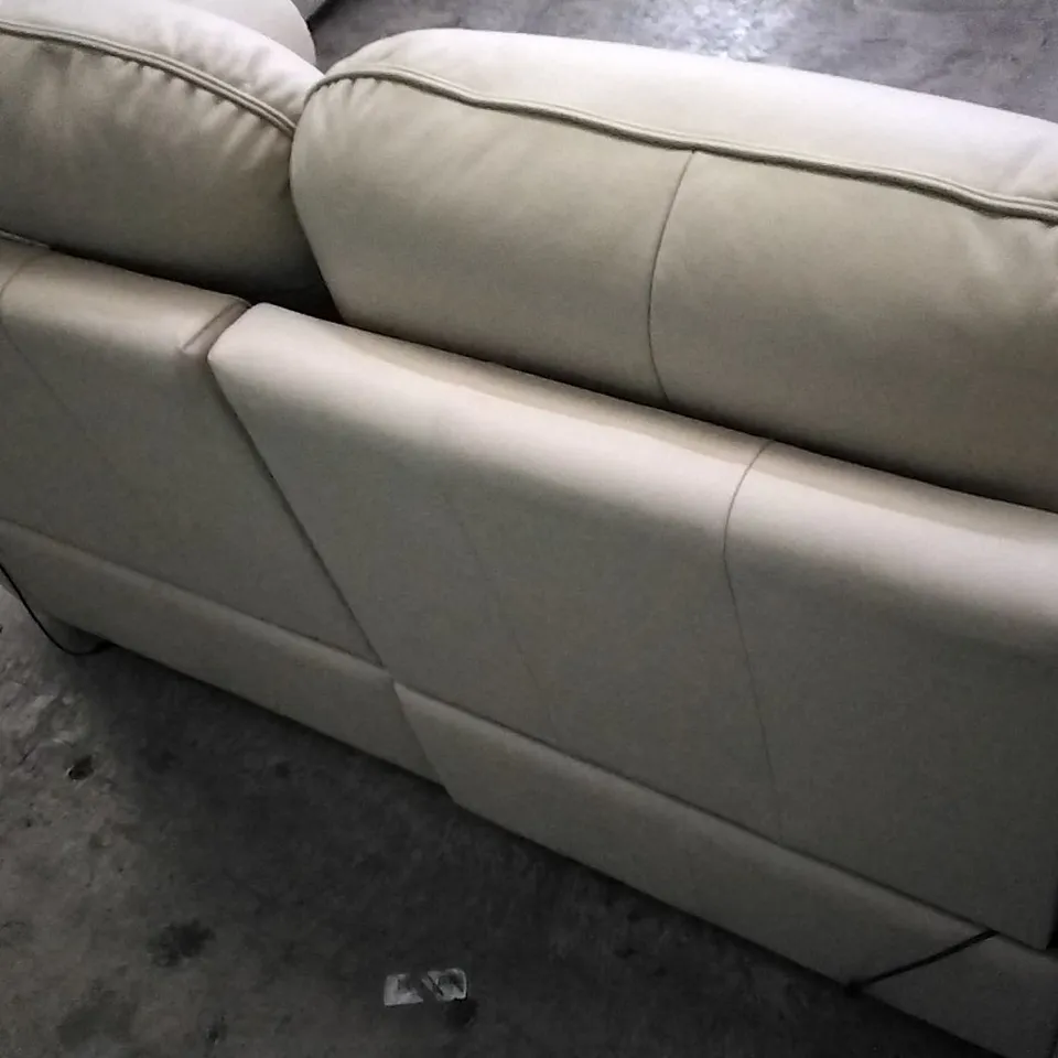QUALITY BRITISH DESIGNED & MANUFACTURED G PLAN JACKSON 3 SEATER POWER RECLINER SOFA CAPRI STONE LEATHER