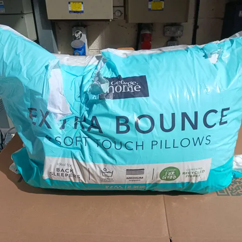 GEORGE HOME EXTRA BOUNCE 4 SOFT TOUCH PILLOW