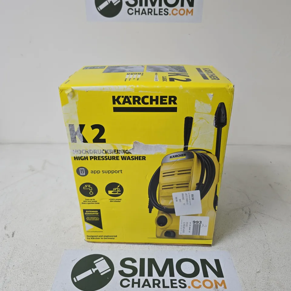 BOXED KARCHER K2 HIGH PRESSUER WASHER