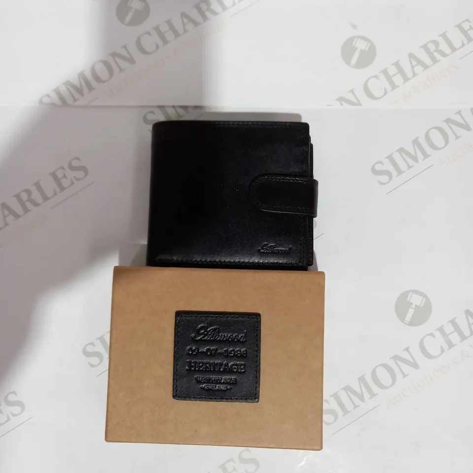 UTLET ASHWOOD MEN'S LEATHER WALLET - BLACK