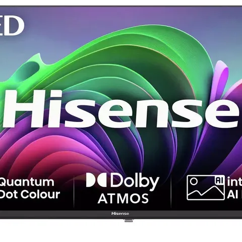 HISENSE 40" 40E5NQTUK SMART QLED TV DAMAGED SCREEN