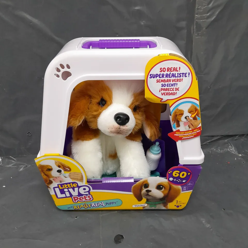 LITTLE LIVE PETS MY REALLY REAL PUPPY - PATCHES THE BEAGLE RRP £59.99