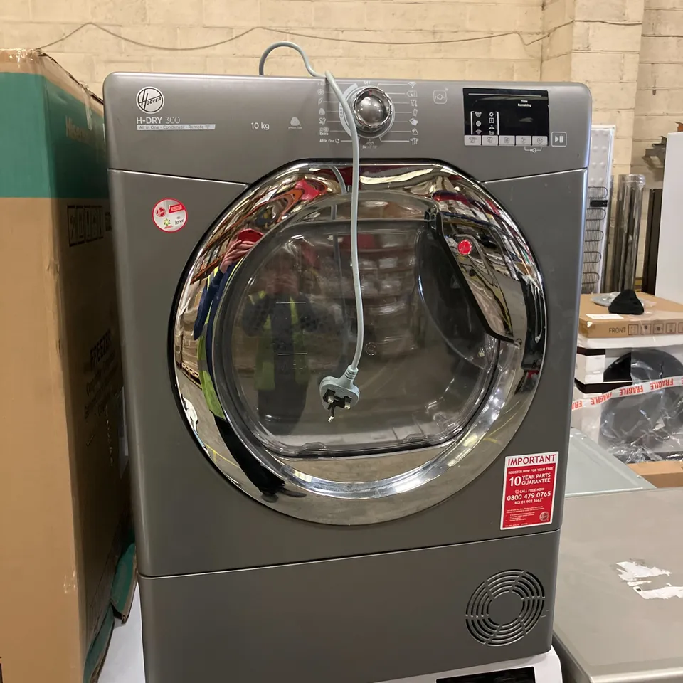 HOOVER HLEC10DCER-80 H-DRY 300 CONDENSER TUMBLE DRYER - UNPROCESSED RAW RETURN