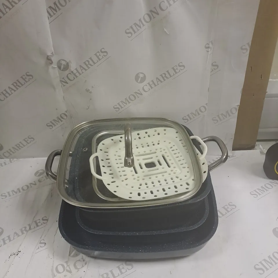 BOXED FLAVORSTONE PAN 9 PIECE COLLECTION 