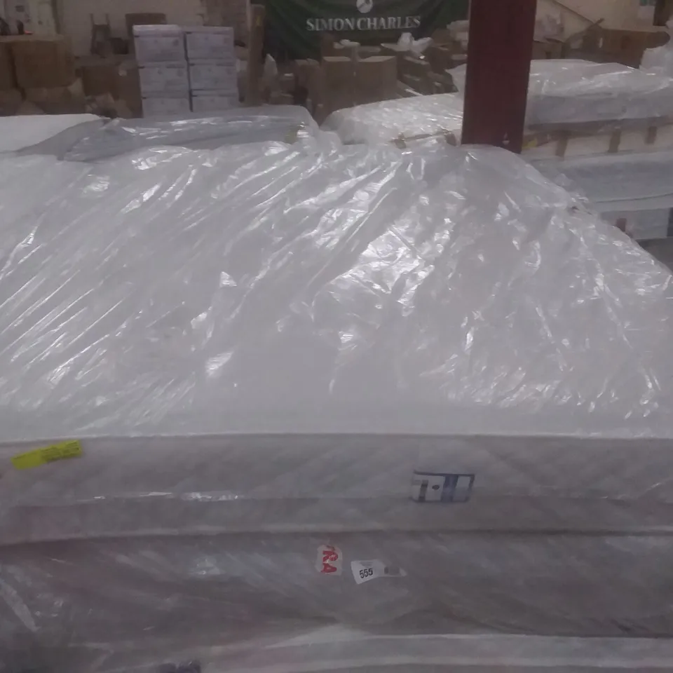 QUALITY BAGGED 5' KINGSIZE SILENTNIGHT ECO COMFORT MICROCOIL ORTHO MATTRESS