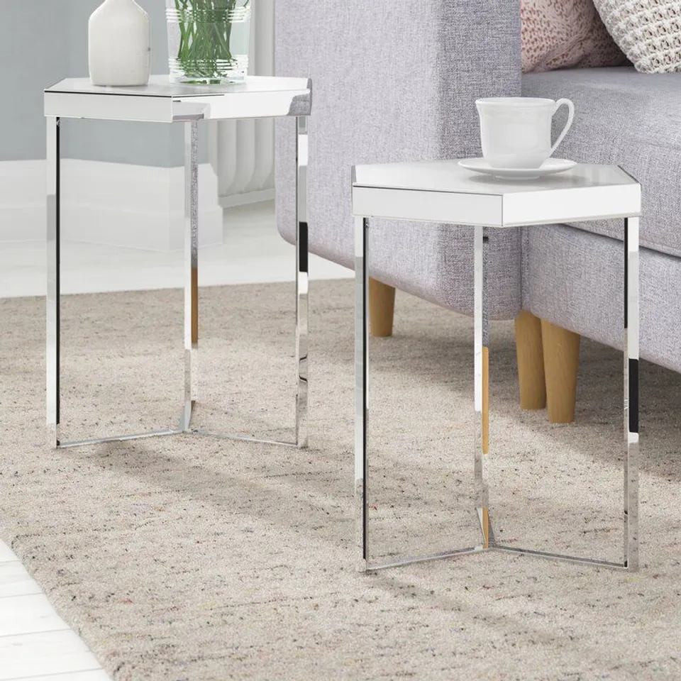 BIRDSALL 2 PIECE NEST OF TABLES 