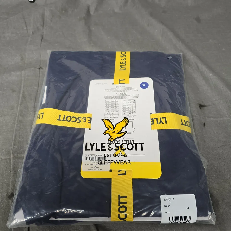 LYLE & SCOTT SLEEPWEAR SET SIZE M 