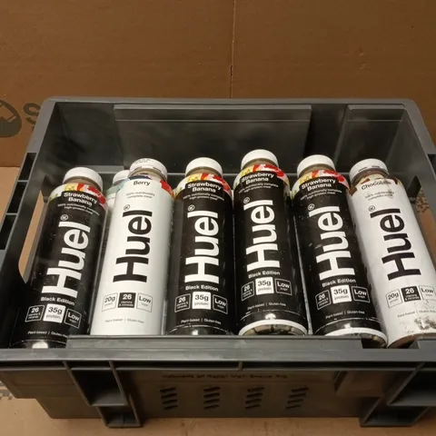 APPROXIMATELY 16 ASSORTED HUEL DRINKS IN VARIOUS FLAVOURS 