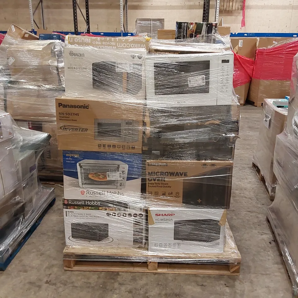 PALLET OF APPROXIMATELY 16 ASSORTED UNPROCESSED RAW RETURNS TO INCLUDE;