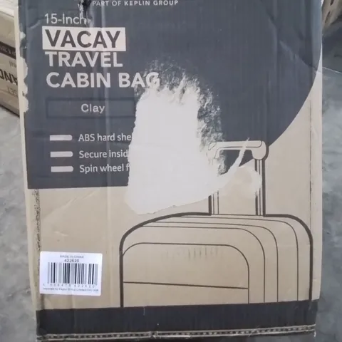BOXED LUGG VACAY TRAVEL CABIN BAG