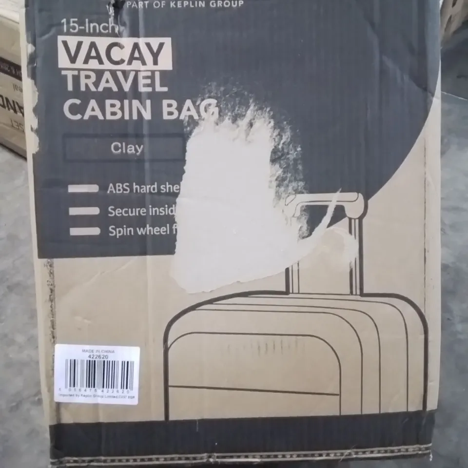 BOXED LUGG VACAY TRAVEL CABIN BAG