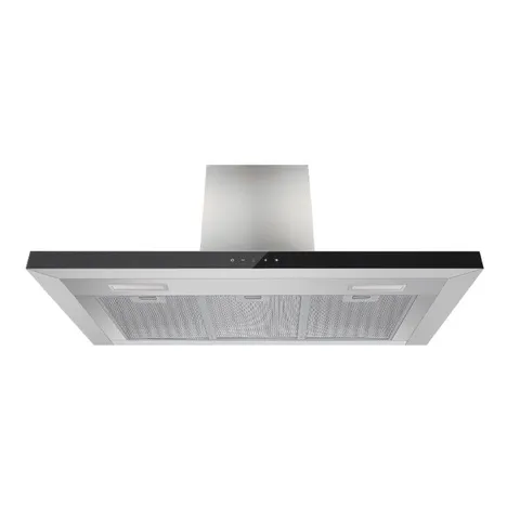 BOXED ELECTRIQ 90CM SLIMLINE CHIMNEY COOKER HOOD - STAINLESS STEEL
