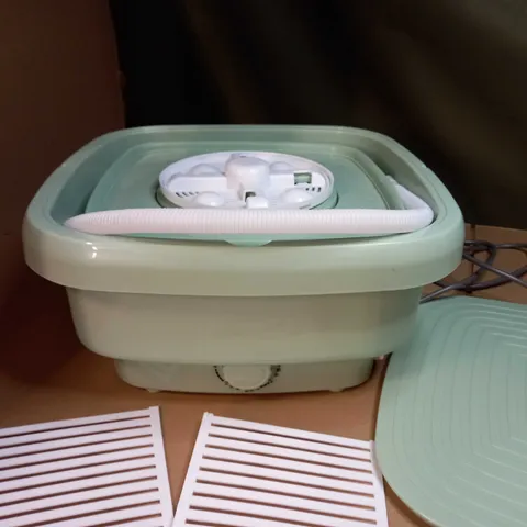DESIGNER GREEN PORTABLE/TABLE TOP WASHING MACHINE