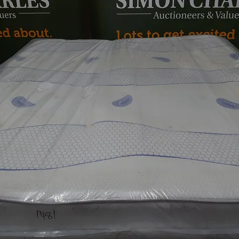 BAGGED SATEER MEMORY COIL MATTRESS - APPROX 145X195CM