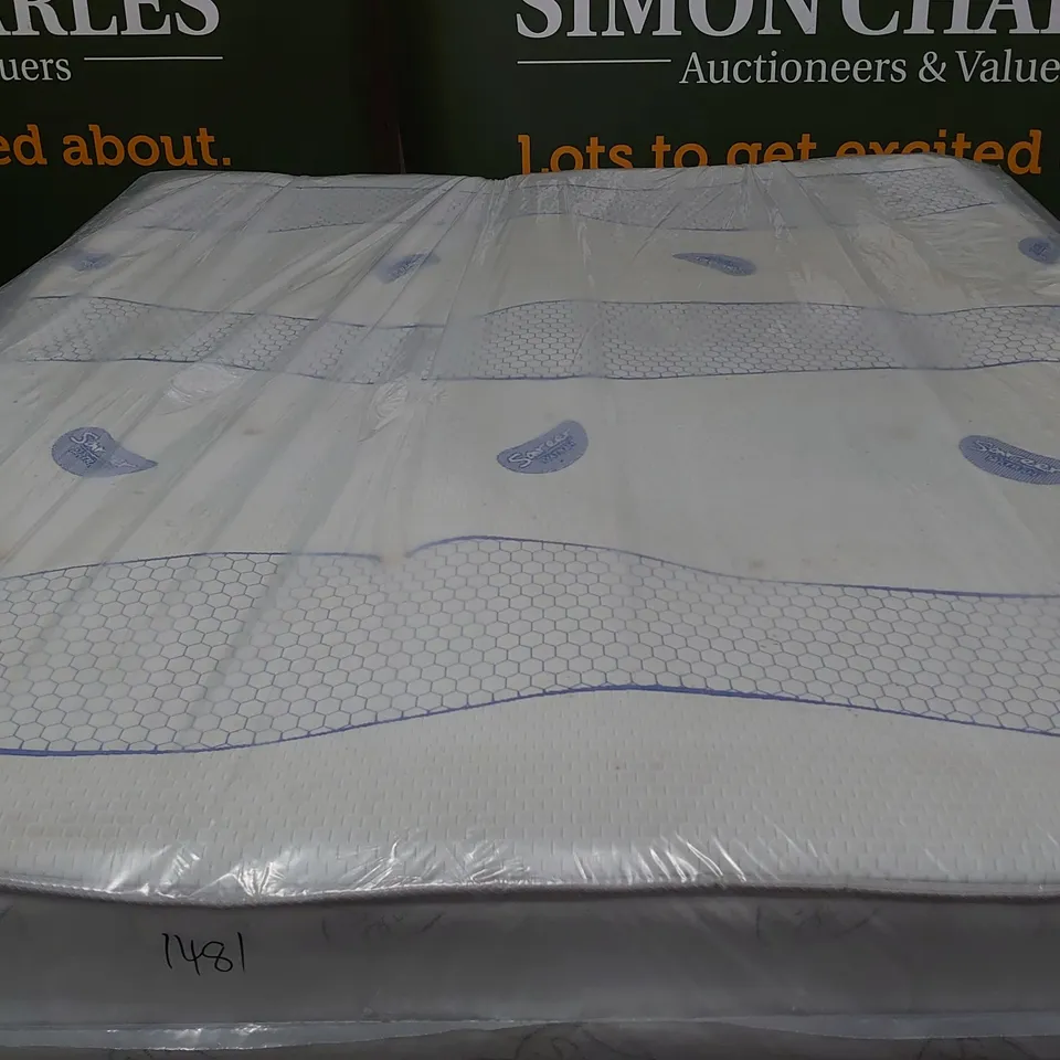 BAGGED SATEER MEMORY COIL MATTRESS - APPROX 145X195CM