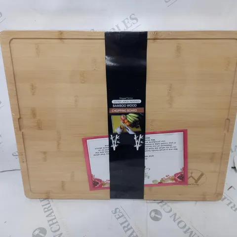 SEALED WINGED SIRIUS EXTRA LARGE 7-IN-1 BAMBOO WOOD CHOPPING BOARD SET