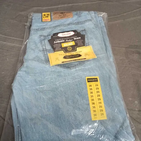 EURO DENIM JEANS – REGULAR FIT, UK 36 (W36/L29)