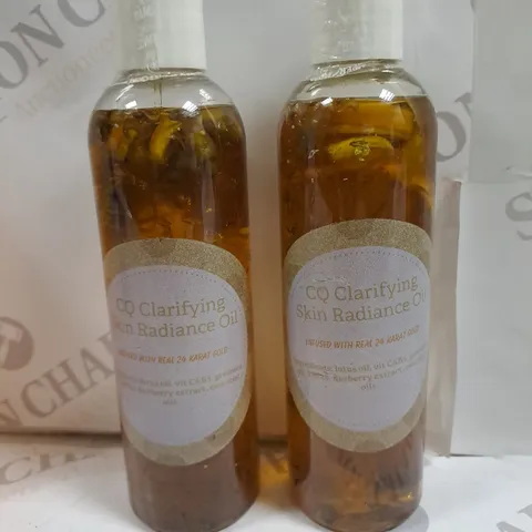CQ CLARIFYING SKIN RADIANCE OIL INFUSED WITH 24 KARAT GOLD