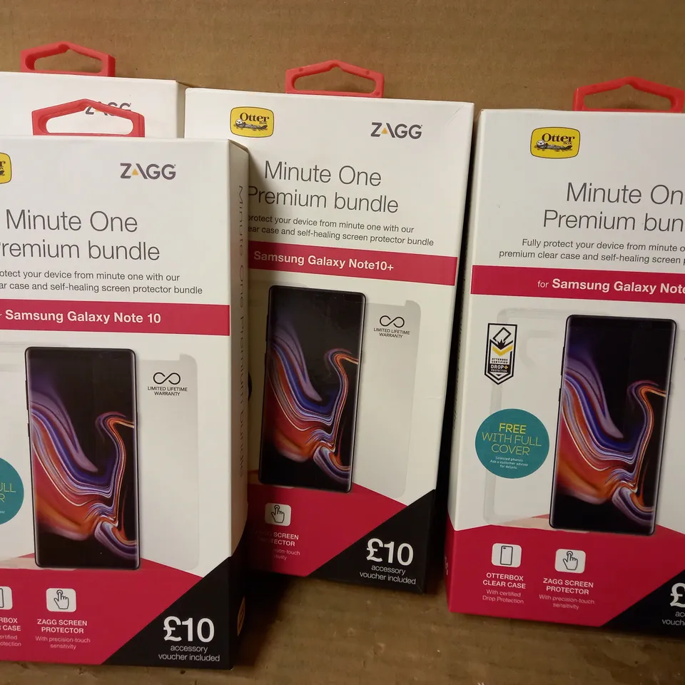 LOT OF 4 MINUTE ONE PREMIUM BUNDLES FOR SAMSUNG GALAXY NOTE10+