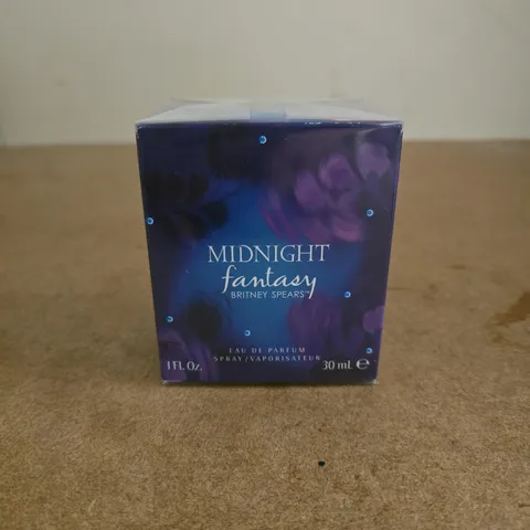 BOXED AND SEALED BRITNEY SPEARS MIDNIGHT FANTASY EAU DE PARFUM - 30ML