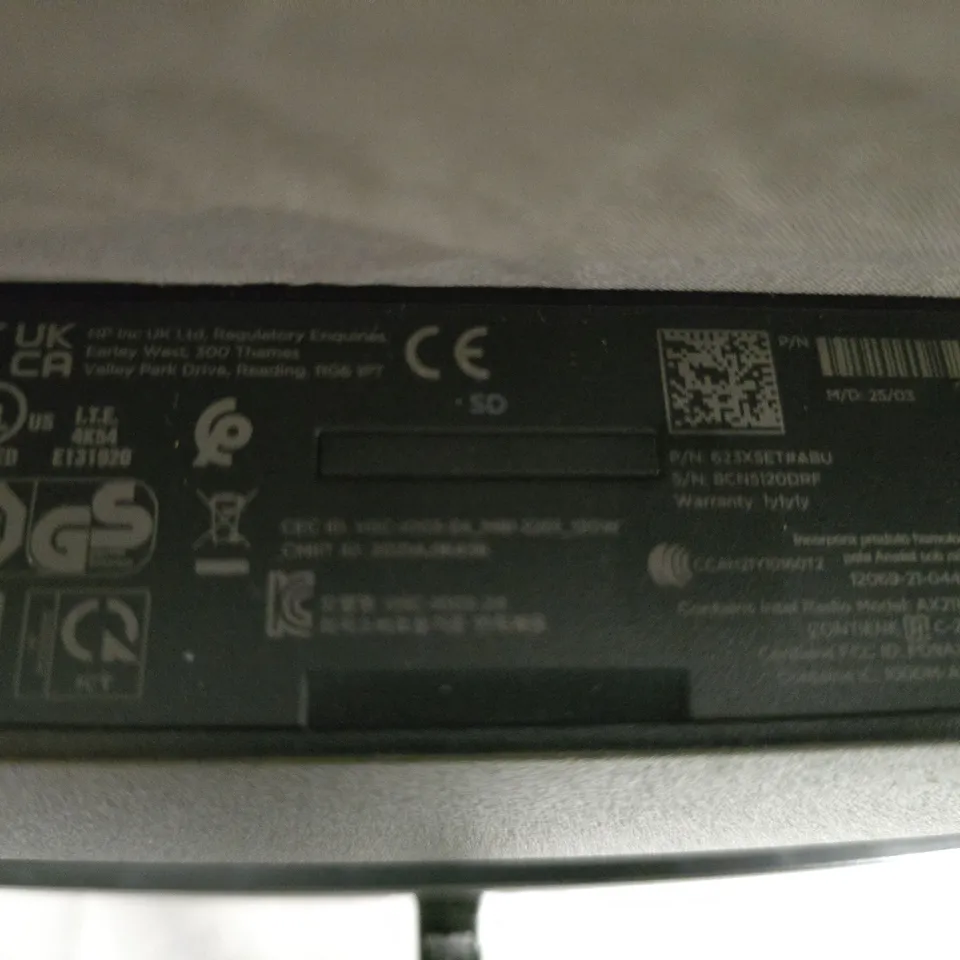 HP G9 ALL-IN-ONE DESKTOP PC