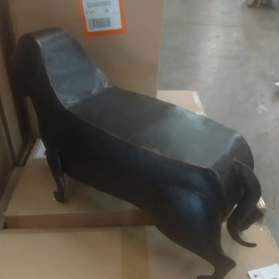 BRAND NEW BOXED DACHSHUND FOOT STOOL