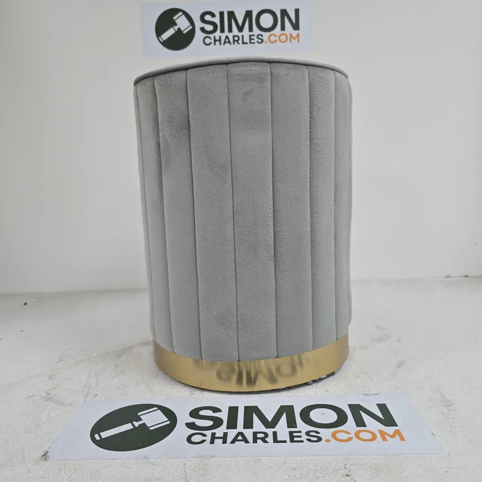 FOOT REST GREY/GOLD