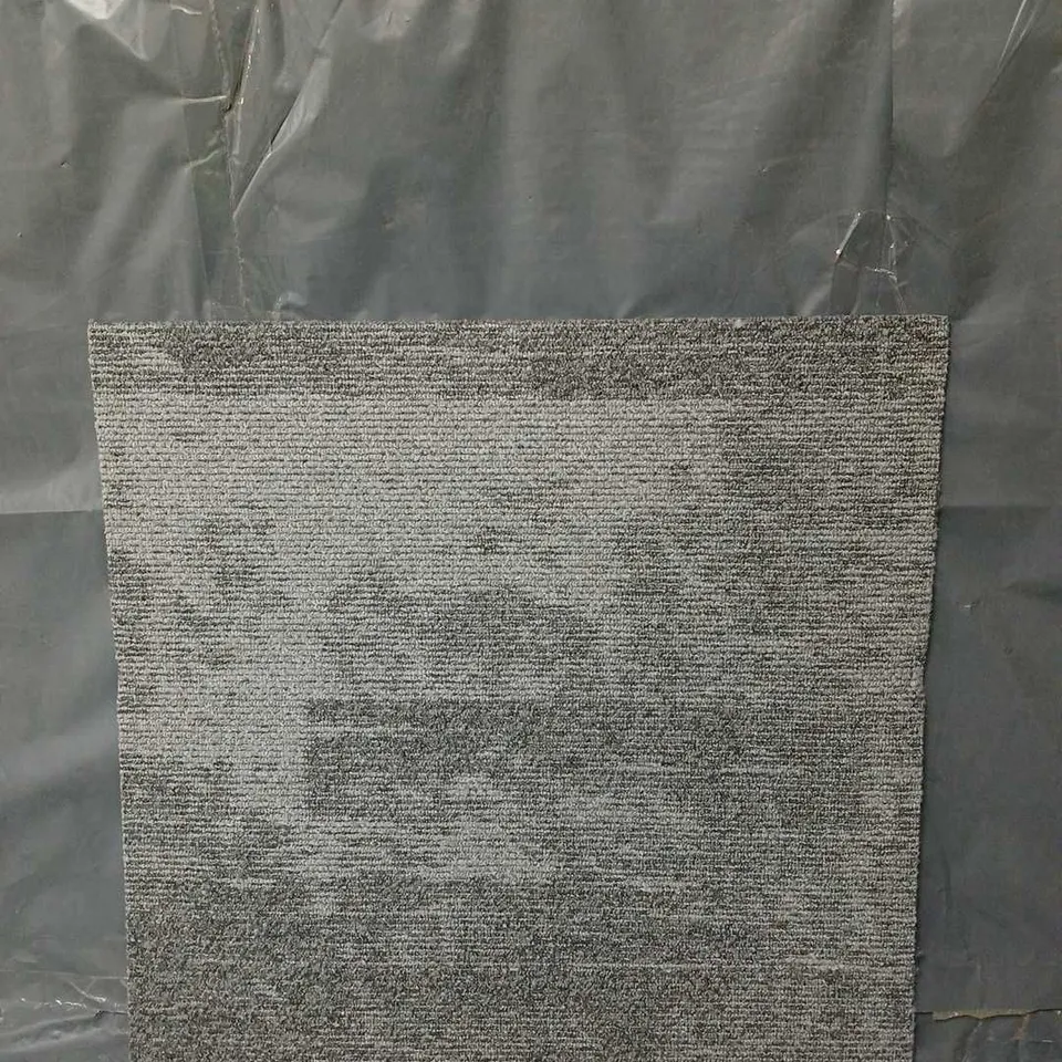 25x 50x50cm CARPET TILES IN GREY - COLLECTION ONLY