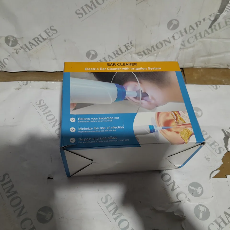 ELECTRIC EAR CLEANER WITH IRRIGATION SYSTEM