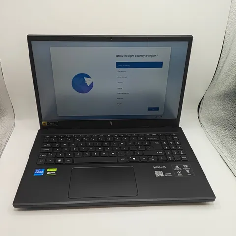 BOXED ACER NITRO V15 INTEL I-7 13620H GEFORCE RTX 5050 GRAPHICS 16GB RAM 512GB SSD LAPTOP IN BLACK