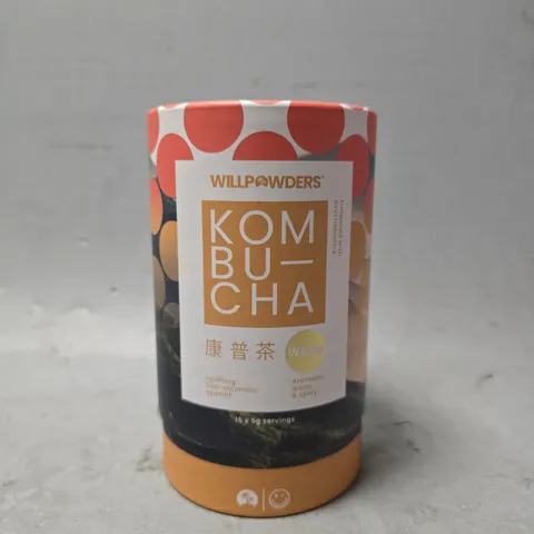 SEALED WILLPOWDERS WARM KOMBUCHA 15 X 5G SERVINGS 