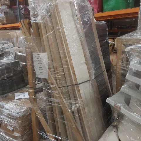 PALLET CONTAINING APPROXIMATELY 12x BRAND NEW MIXED SIZE HOUSE FIRE DOORS & WORKTOP
