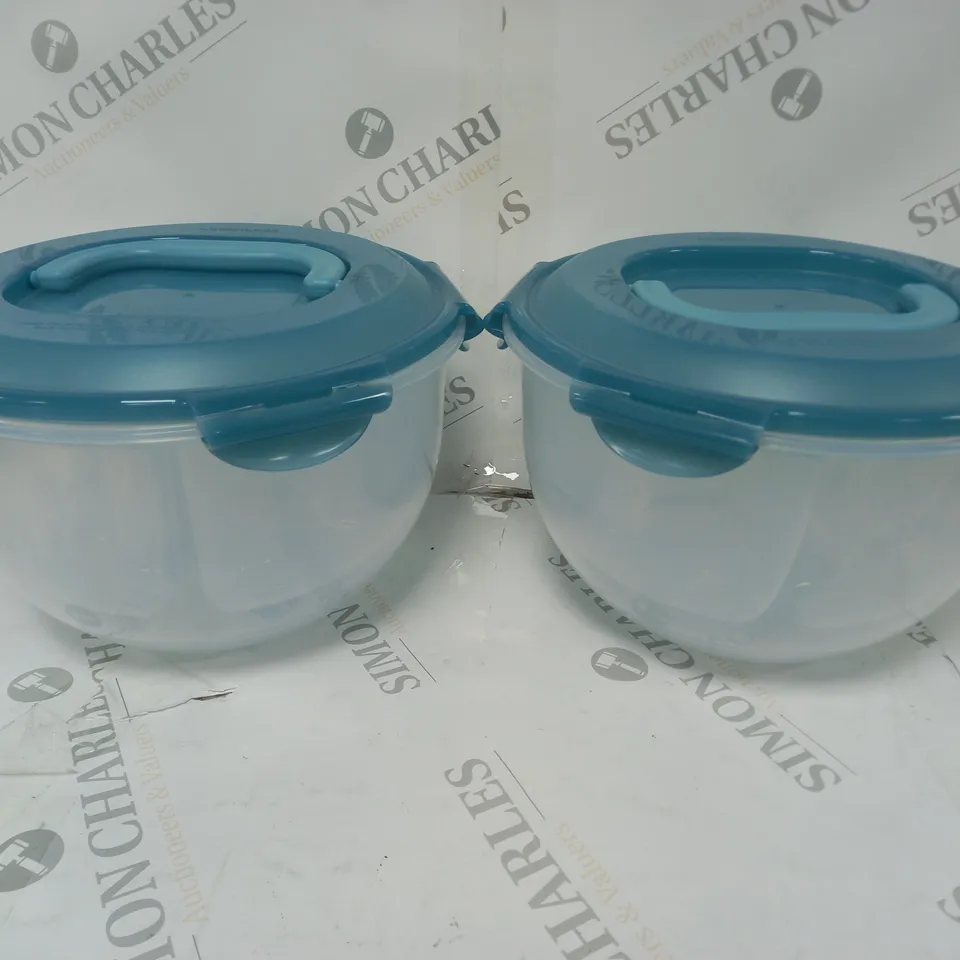 LOCK 'N LOCK SET OF TWO 4L FOOD STORAGE CONTAINERS HPL957HD