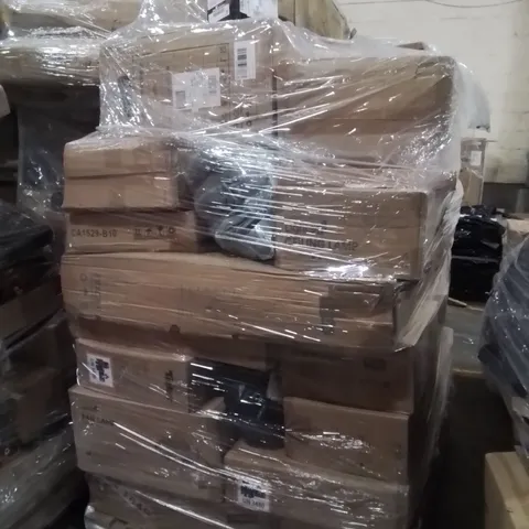 PALLET OF ASSORTED HOUSEHOLD GOODS AND PRODUCTS TO INCLUDE;CEILING LAMP,BAMBOO CHAIR,DISH RACK
