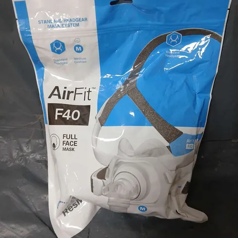 SEALED RESMED AIRFIT F40 FULL FACE MASK