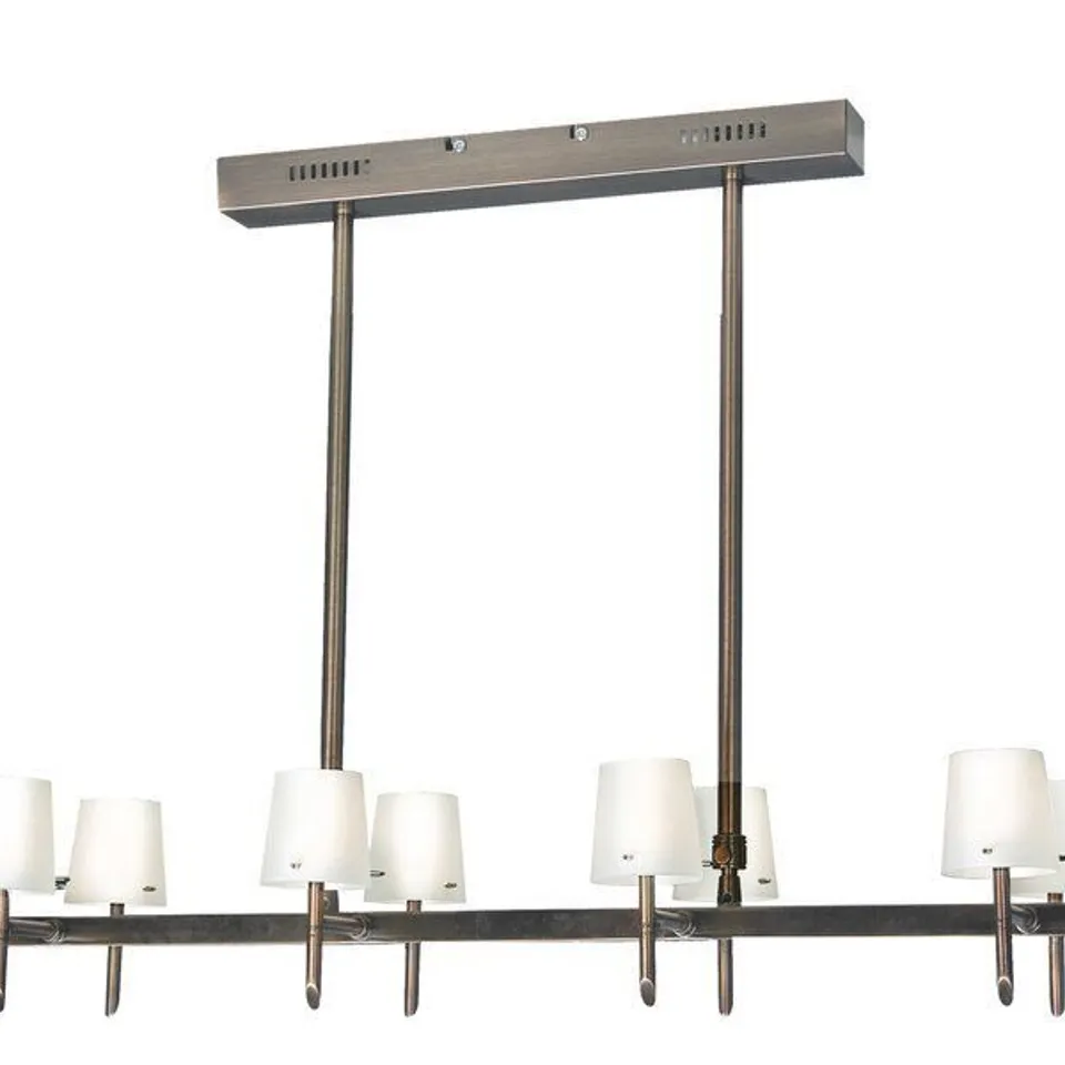 BOXED LINEA VERDACE DANISCH 8 LIGHT KITCHEN ISLAND PENDANT